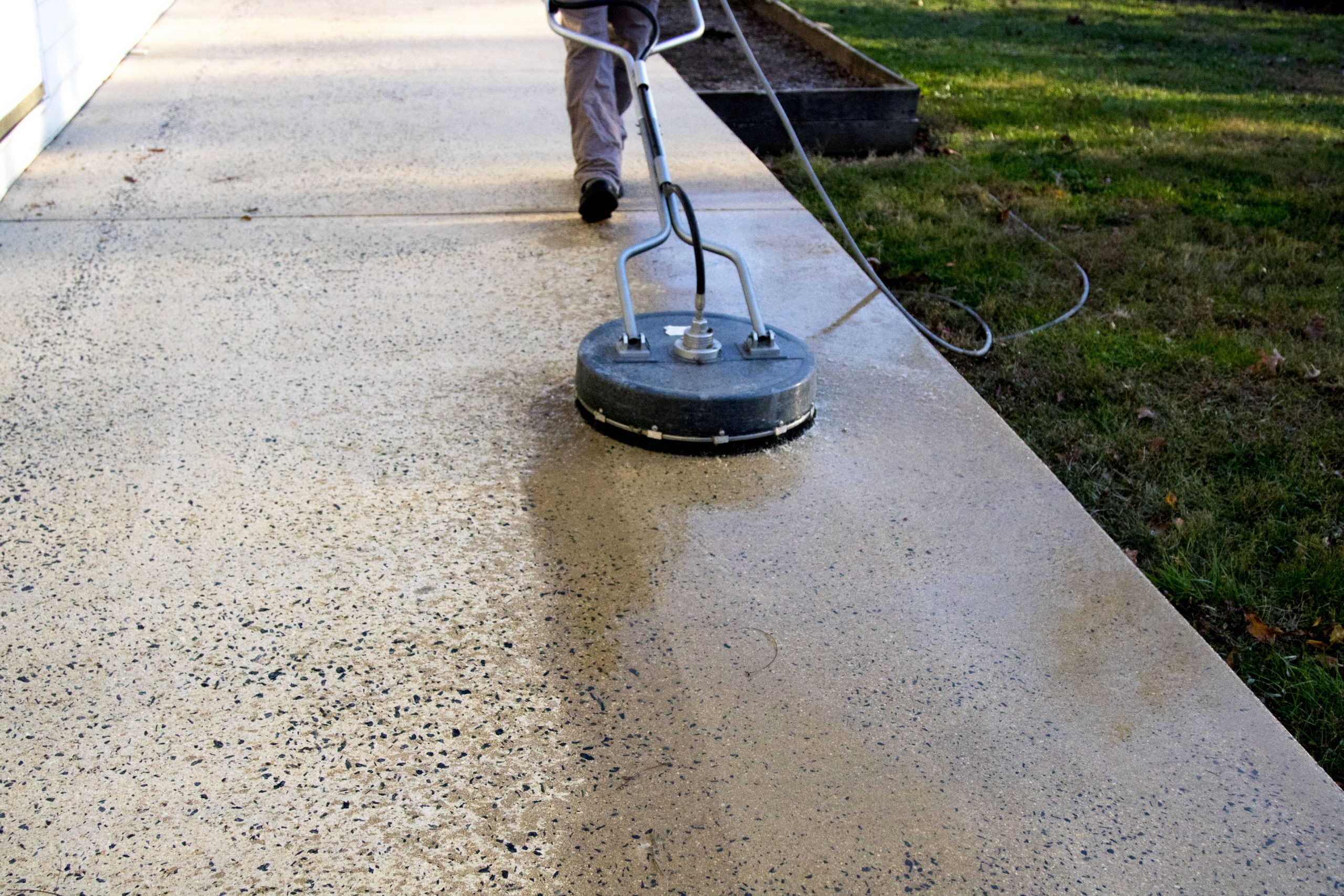 Sidewalk Cleaning in Houston Texas