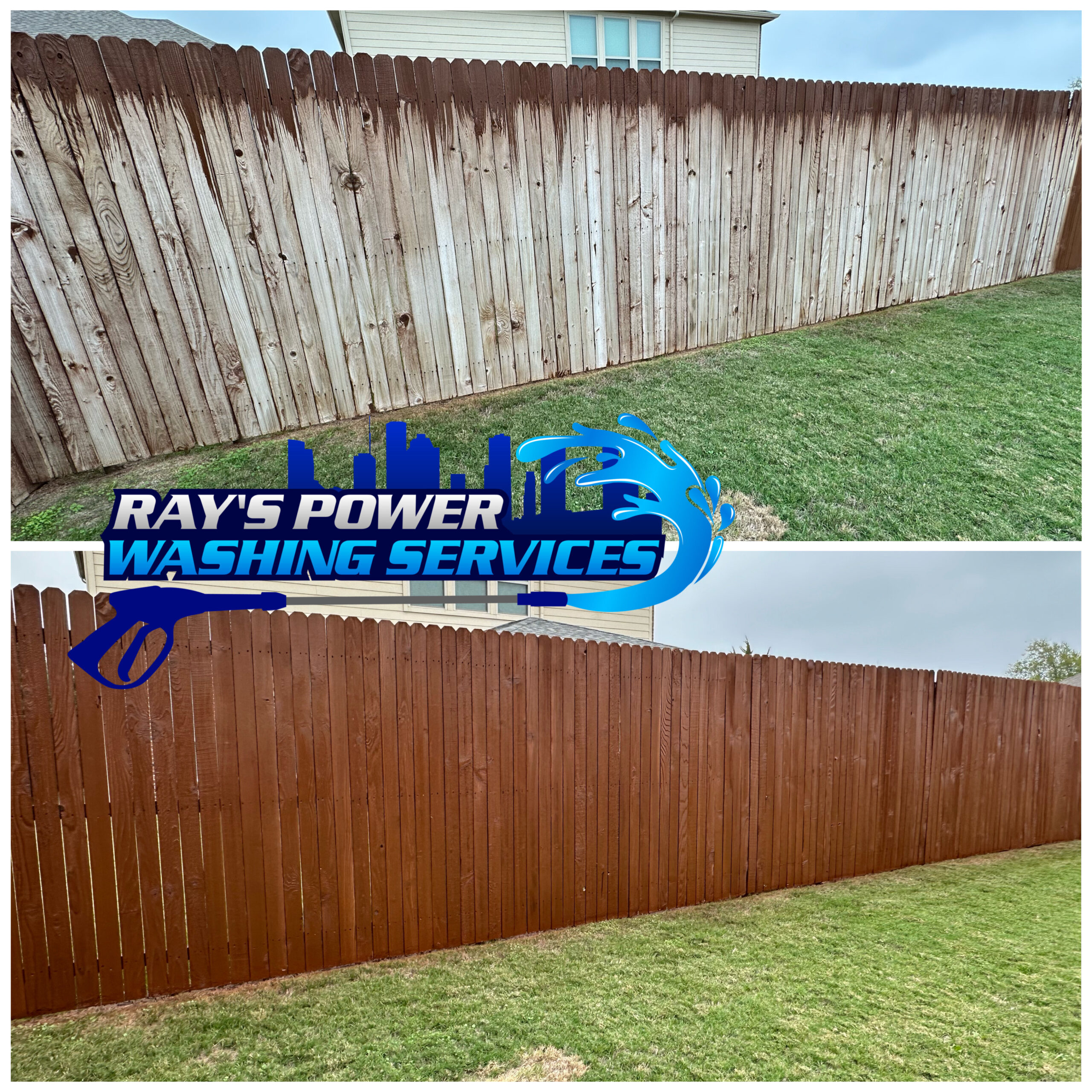 Wood Fence Cleaning - Humble Texas